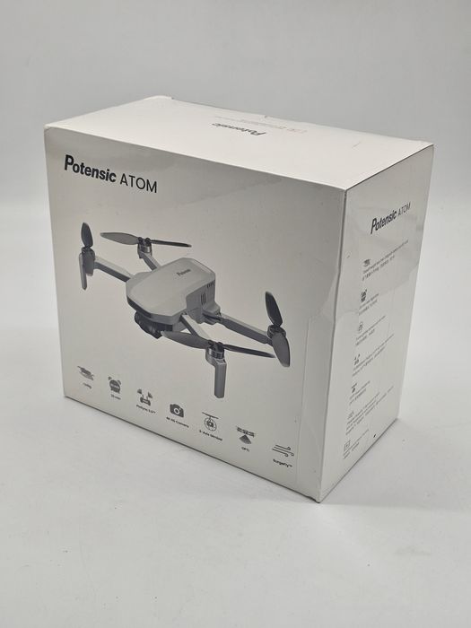 Dronă Potensic Atom Fly More Combo cameră 12MP 4K, zbor 6km, 32min aut