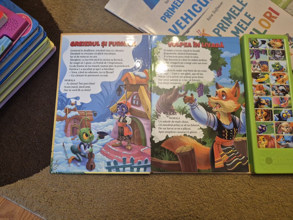 Carte cu sunete povesti, fabule