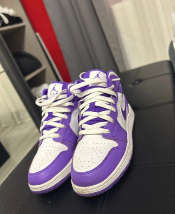 Air jordan 1 White Purple