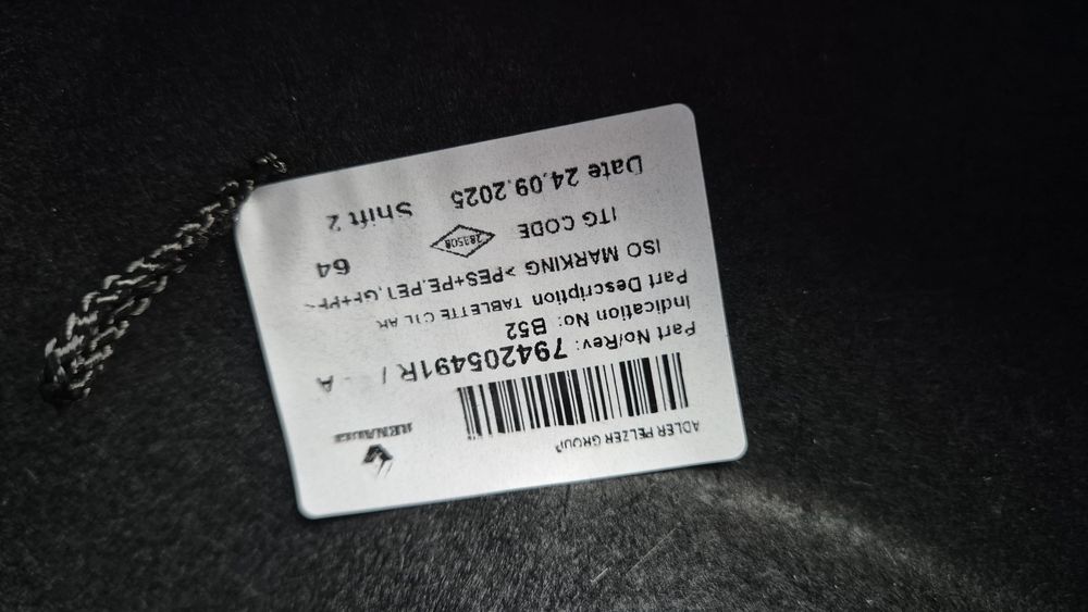 Кора за багажник Дачия Сандеро ,Dacia Sandero