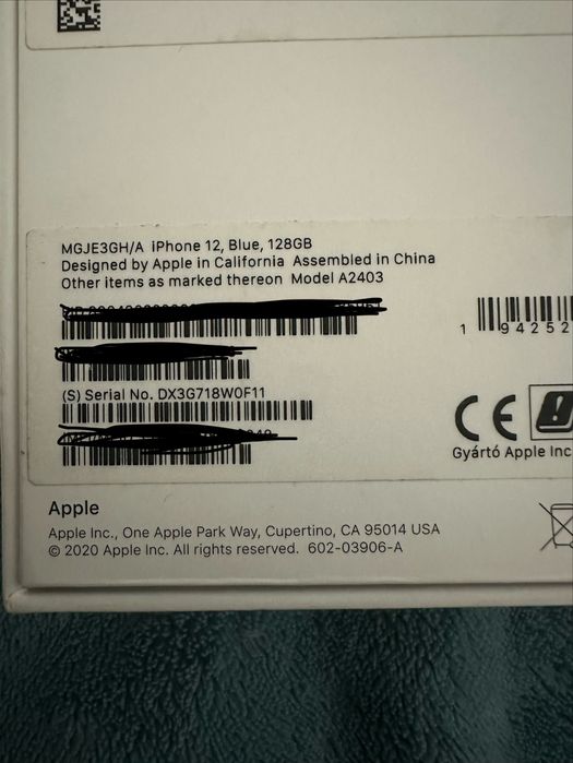 iPhone 12 Blue 128GB