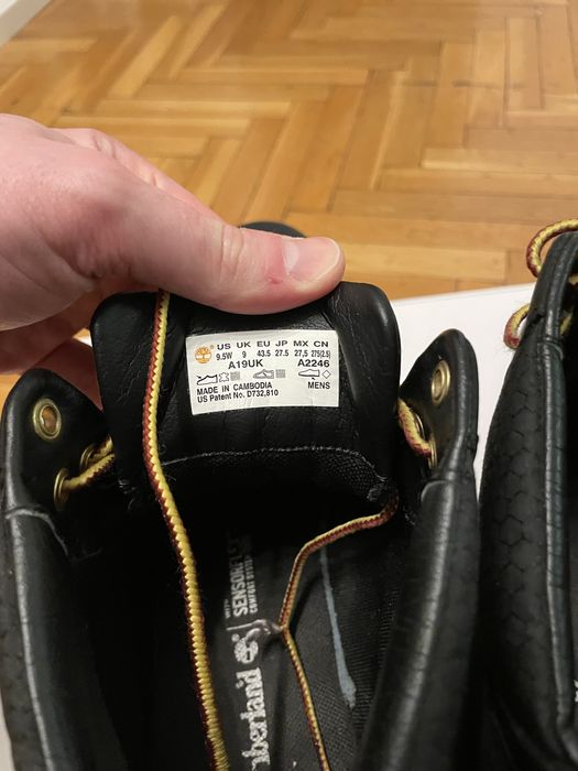 Winter Timberland shoes