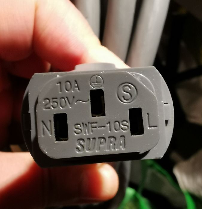 Cablu alimentare audiofil Supra LoRad LE 2,5 Silver EU - 2buc x 380cm.