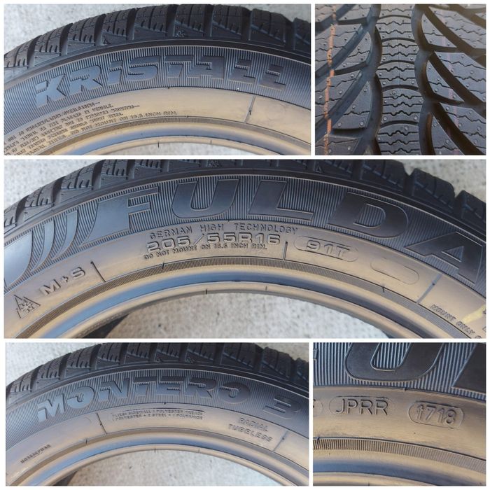 O bucată 205/55 R16 M+S iarnă - una Fulda Falken