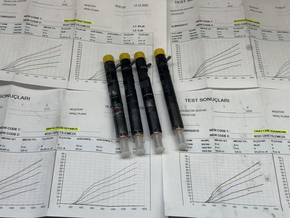 Ревизирани дюзи за 1.5 DCi / 1.8 TDCİ