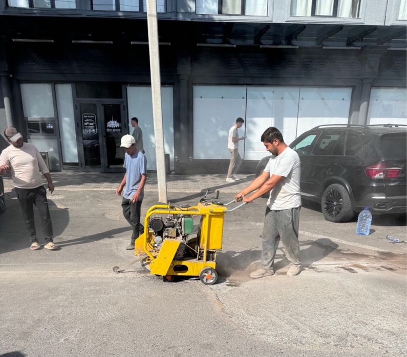 Услуги Шофарез Асфальторез швонарезчик. Asfalt va Beton kesiw xizmati