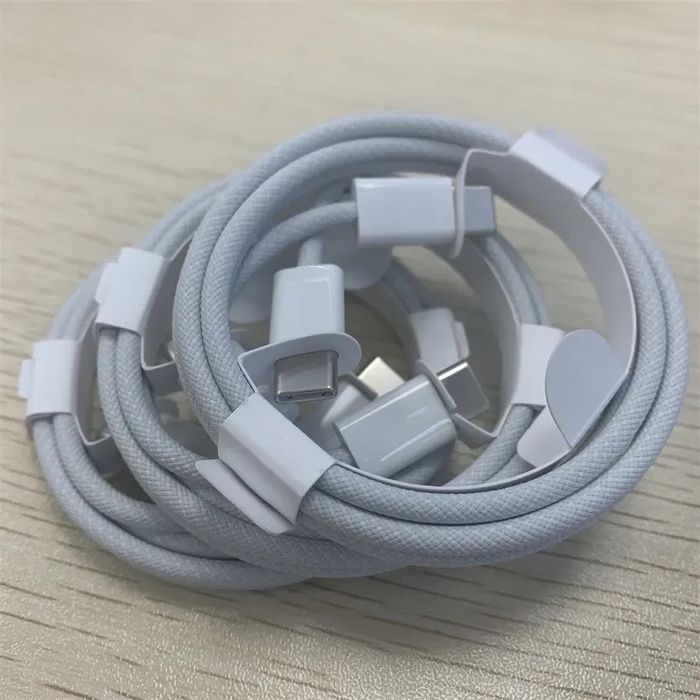 ПРОМО ОФЕРТА:  Кабел за зареждане USB C/Lightning + USB C Адаптер за iPhone X/11/12/13/14/15/16/17 Mini, Plus, Air, Pro и Pro Max