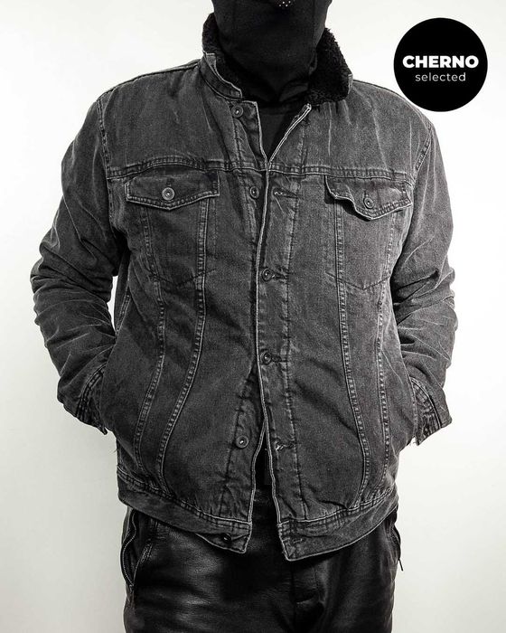 Дънково шерпа яке ZARA Denim Trucker Jacket – L•M – РЕЗЕРВИРАНО