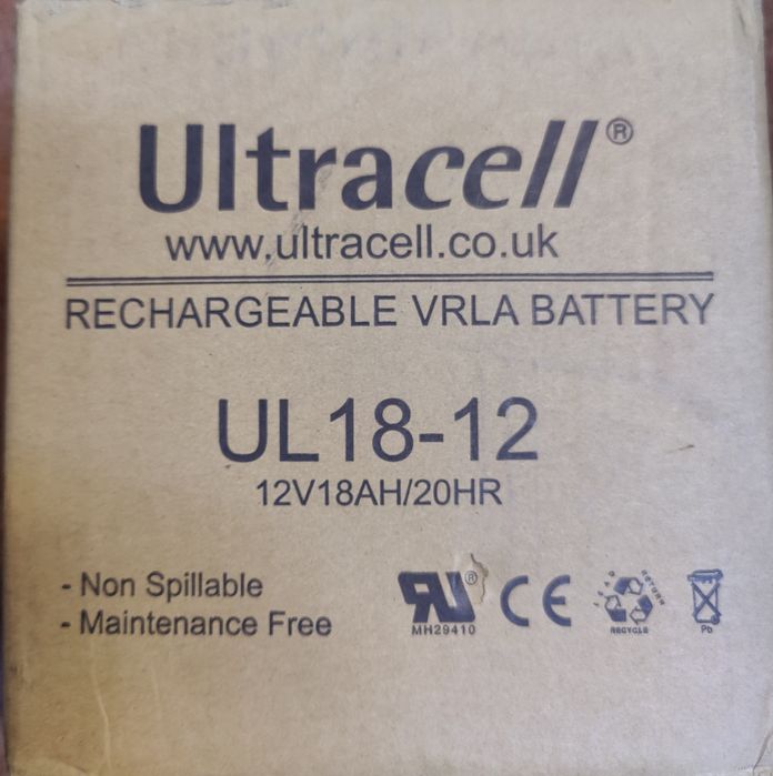 Baterii NOI  UPS Ultracell RBC7, UL18-12  2buc