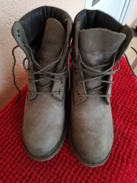 Bocanci piele naturala Timberland nr 39,5 unisex