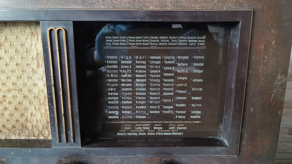 Старо лампово радио - Mende MS225W - 1938г. - Made in Germany