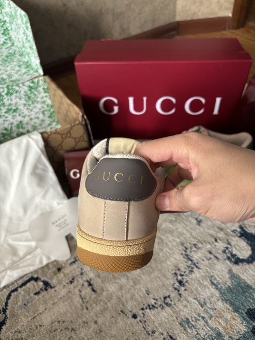Gucci Screener beige blue orange