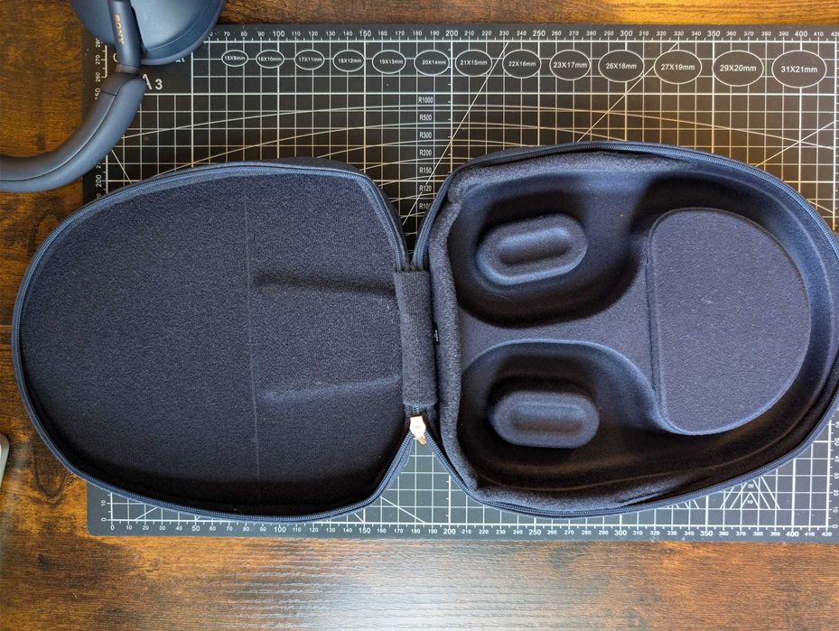 Căști Sony WH-1000XM5 Blue – Ca noi, Noise Cancelling  (Husa Originală)
