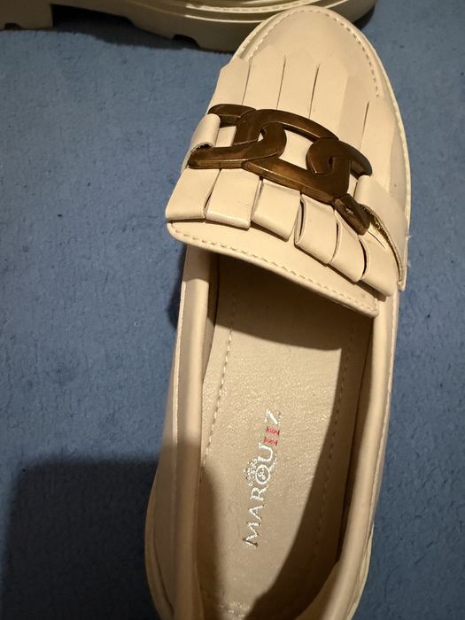 Vand mocasini dama 39 bej
