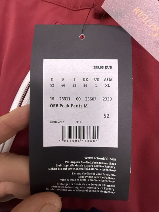 Pantaloni schi Schoffel original barbati