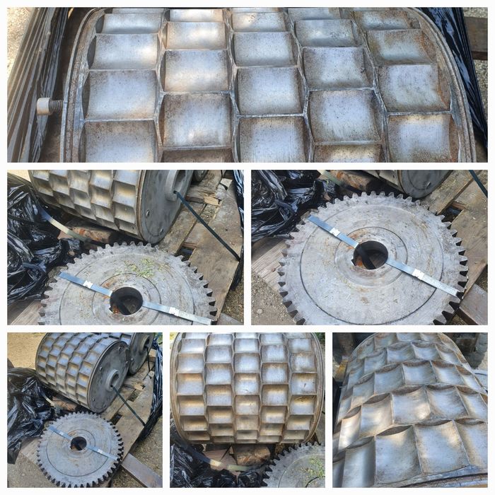 carbune presa role cu roti dintate