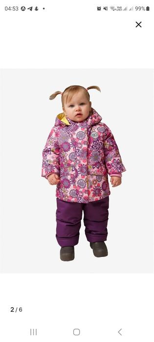 Костюм демисезонный на девочку
