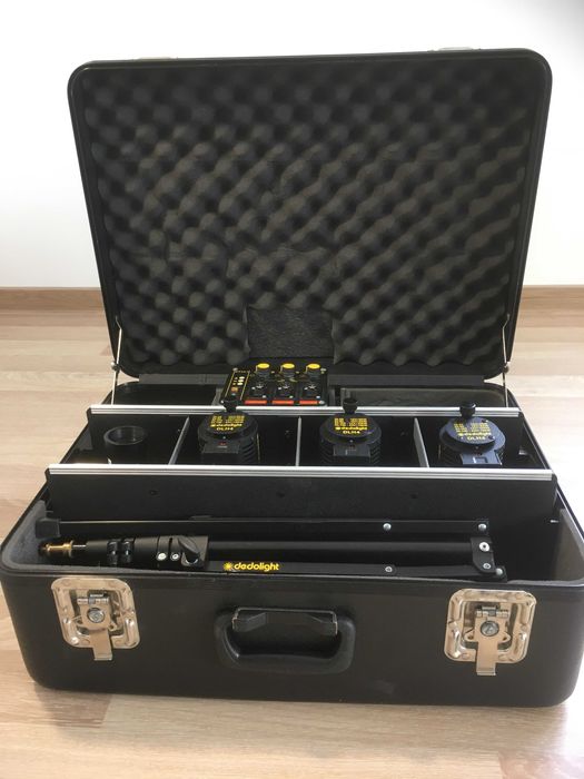 Професионално осветление за фото и видео заснемане на фирма Dedolight