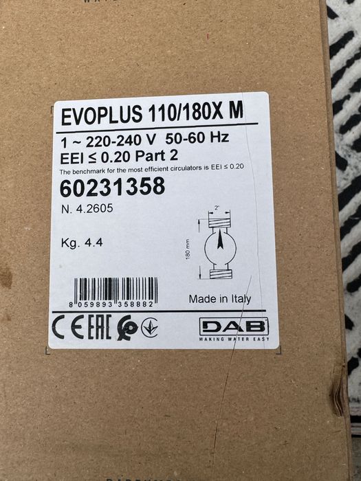 Pompe DAB EVOPLUS 110/180XM