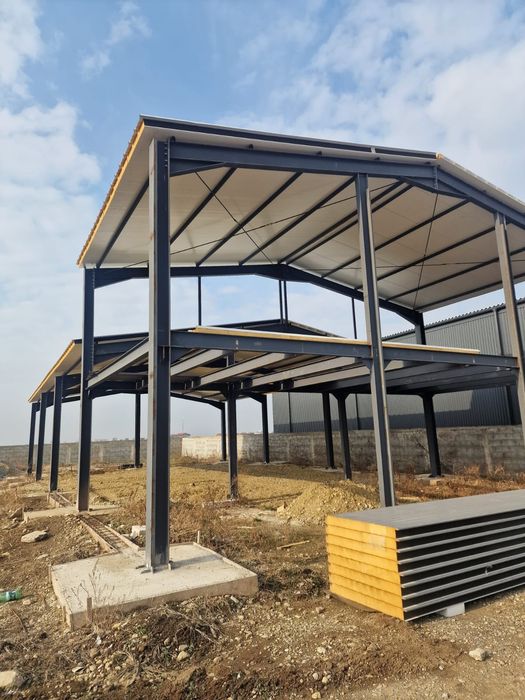 Vând hale metalice conform proiectului dvs lucrăm fără avans