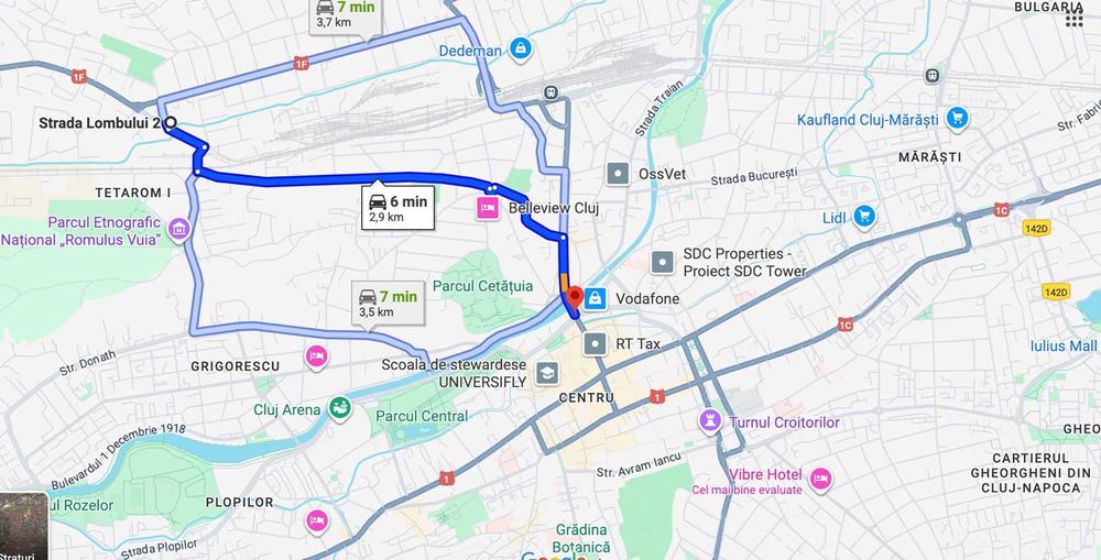 apartament 2 camere 46 mp + balcon