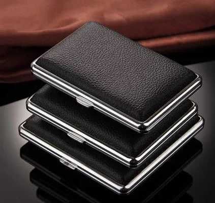 СТИЛНА ТАБАКЕРА. КОЖЕНИ ТАБАКЕРИ за Цигари 100мм slim, 80мм Tabakera