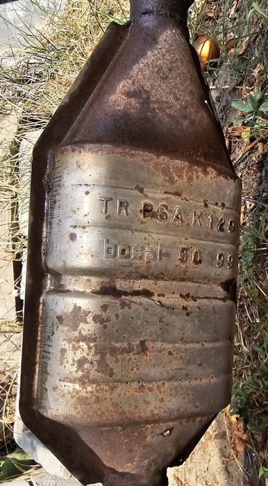 КАТАЛИЗАТОР + Оригинална изпускателна система Bozal за Пежо 206 дизе