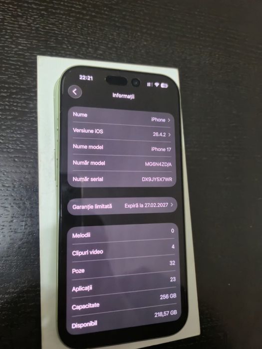 Iphone 17 256 GB Sage