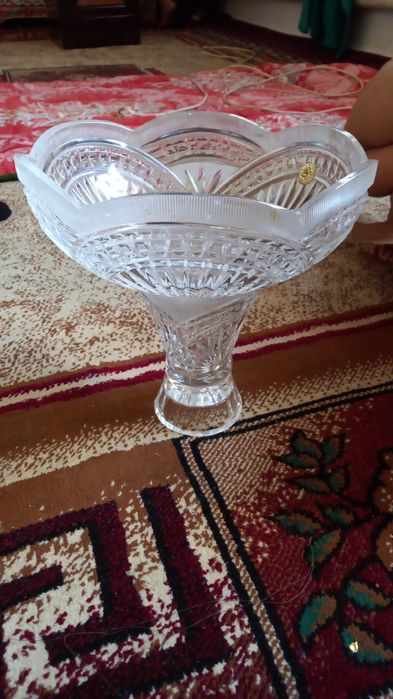 Оригинал хрустал ваза 1млнга беремен