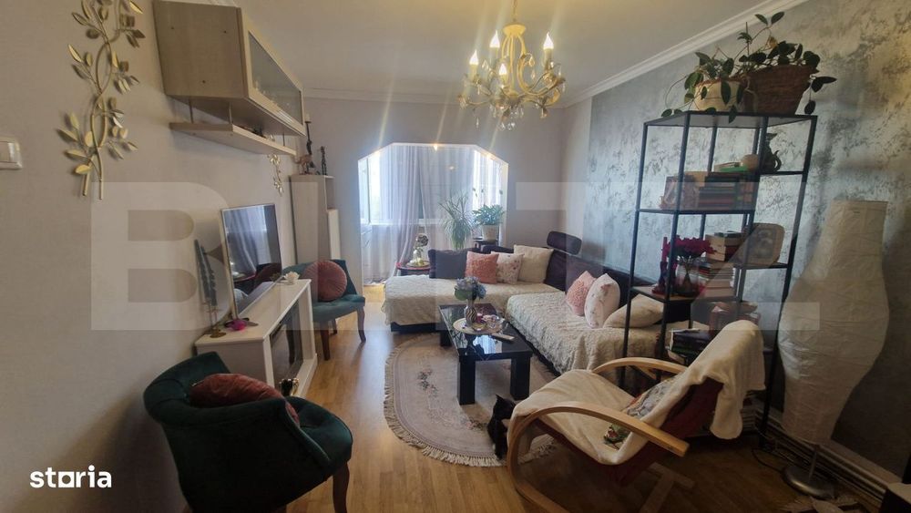 Apartament 4 camere lux Codlea, etaj intermediar, mobilat, parcare si — fotografia 1