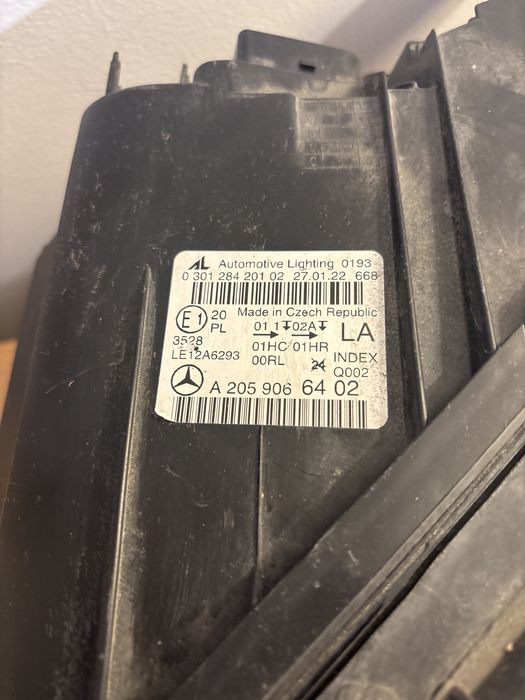 Фар Mercedes C-class A205
