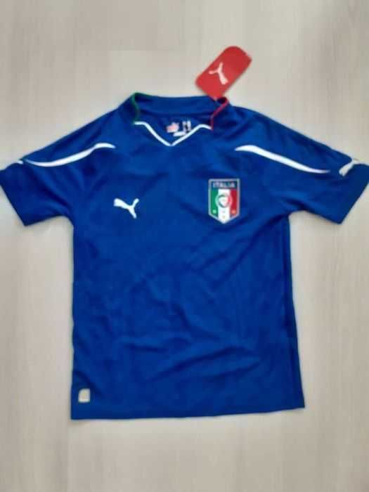 Tricou fotbal selectionata Italia pentru copii - original Puma