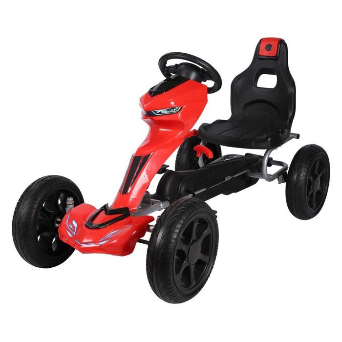 Kart cu pedale copii Nichiduta Go Kart Extreme roti Eva varsta 5-12ani