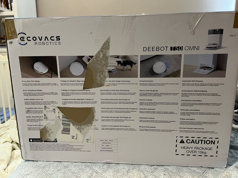 Робот прахосмукачка и моп със станция