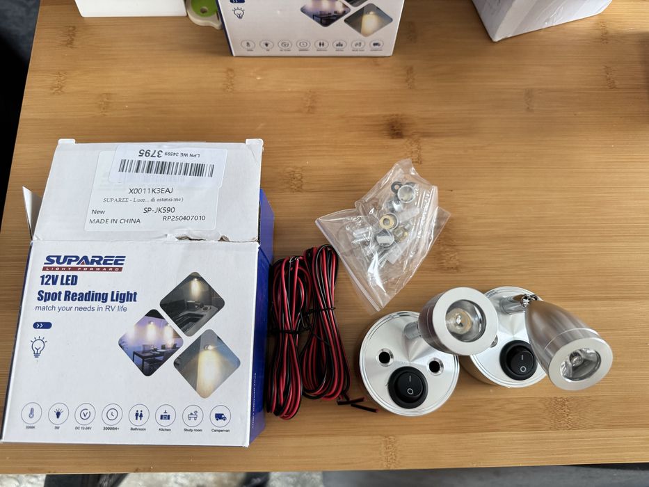 Suparee 12 v led  4 spoturi