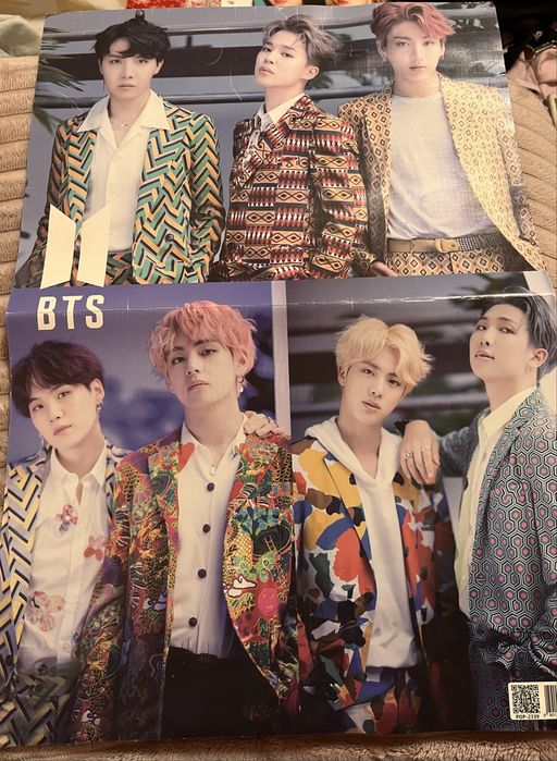 Картичка BTS, stray kids, blackpink