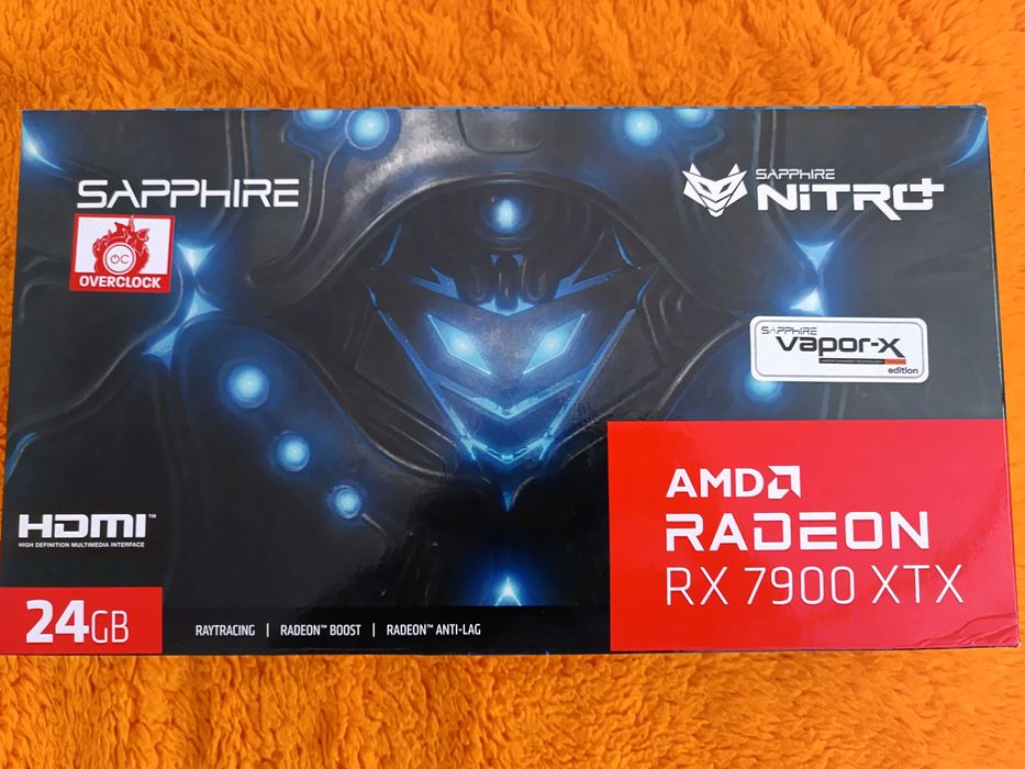 Продавам видео карта Sapphire Nitro+ RX 7900 XTX