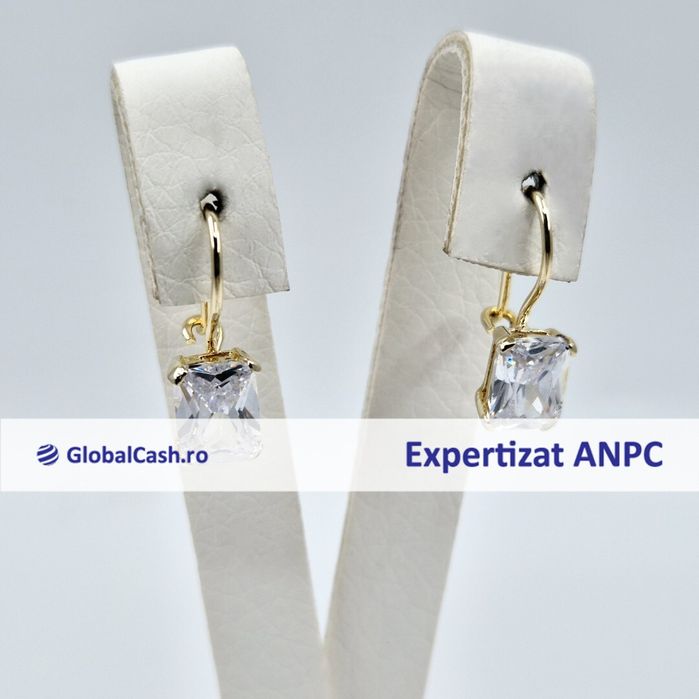 Cercei din aur de 14k,  2.70g | GlobalCash.ro #GR113071