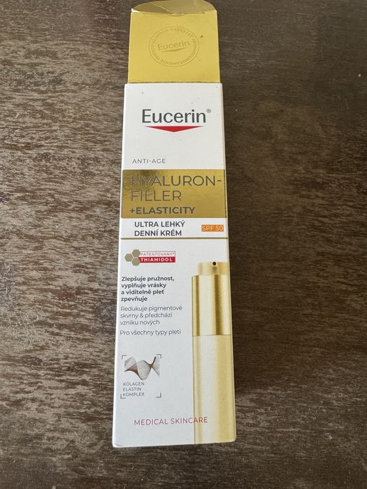 Eucerin Hyaluron-Filler + Elasticity Ултралека дневна грижа SPF50 50 мл