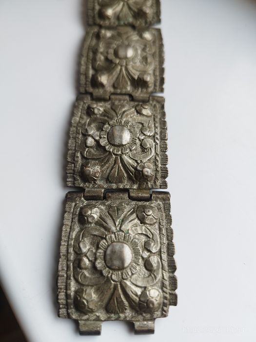 Възрожденска  сребърна гривна