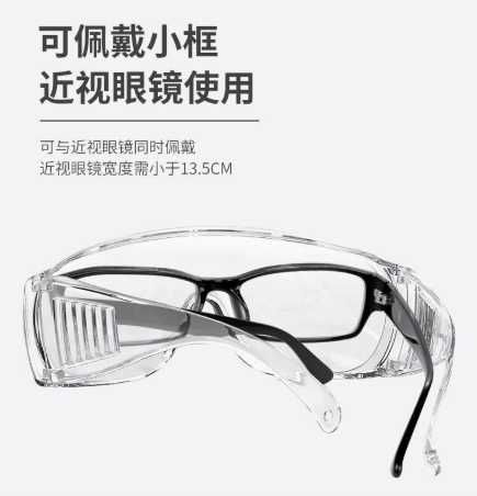 Прозрачные профессиональные защитные очки