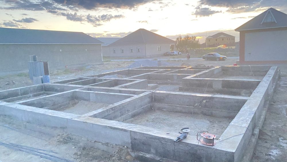 Фундамент, Бетон, стяжка, лестница, бассейн