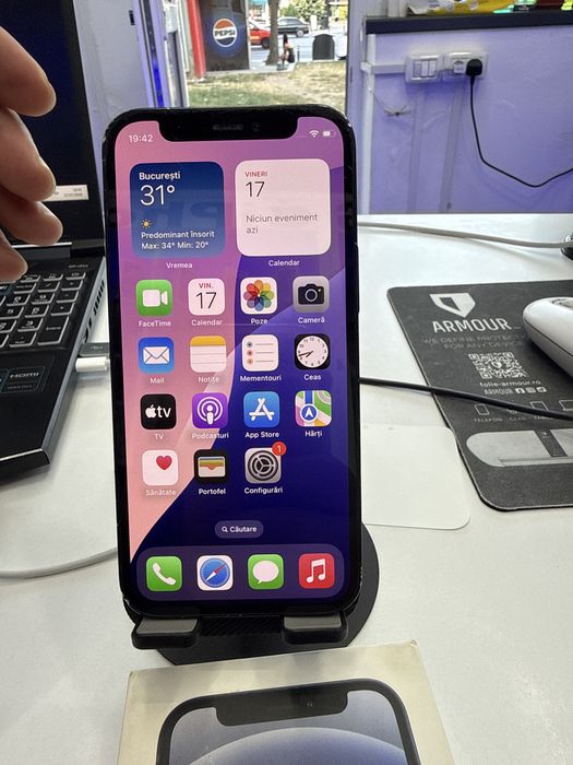 Iphone 12 mini 64Gb Full Box cu baterie 84%