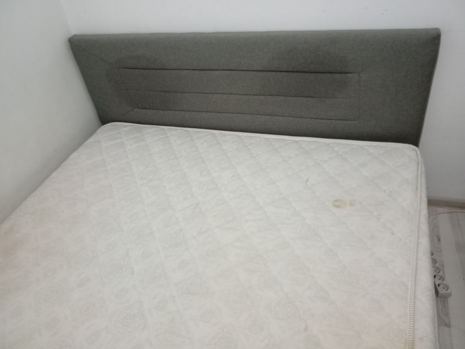 Pat 160X200 cu saltea cu spuma poliuretanica