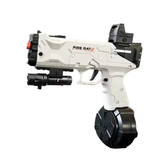 Електрически пистолет играчка, залпова стрелба с гел бластер Fire rat