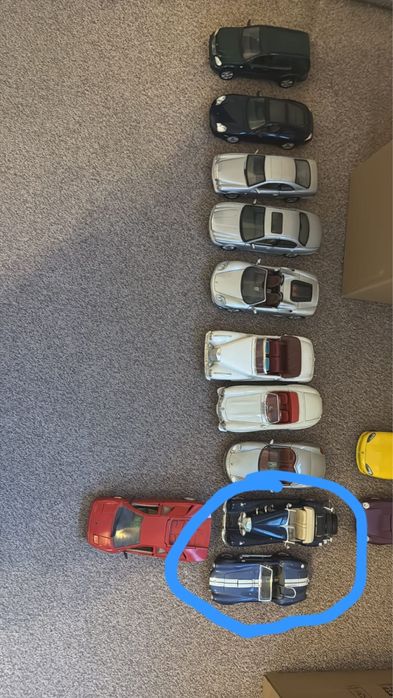 Mercedes, Ferrari, BMW 1/18