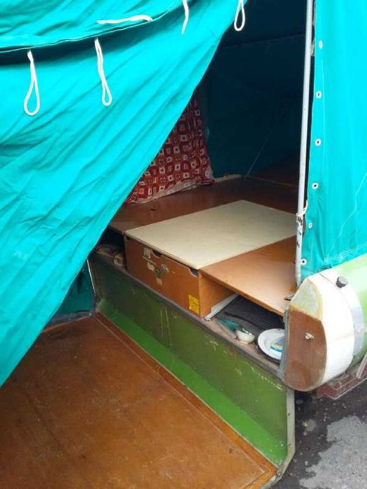 Раскладной дом на колесах. Кемпинг