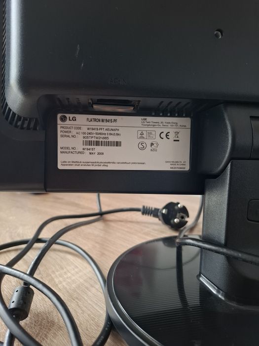 Monitor LG Flatron W1941S