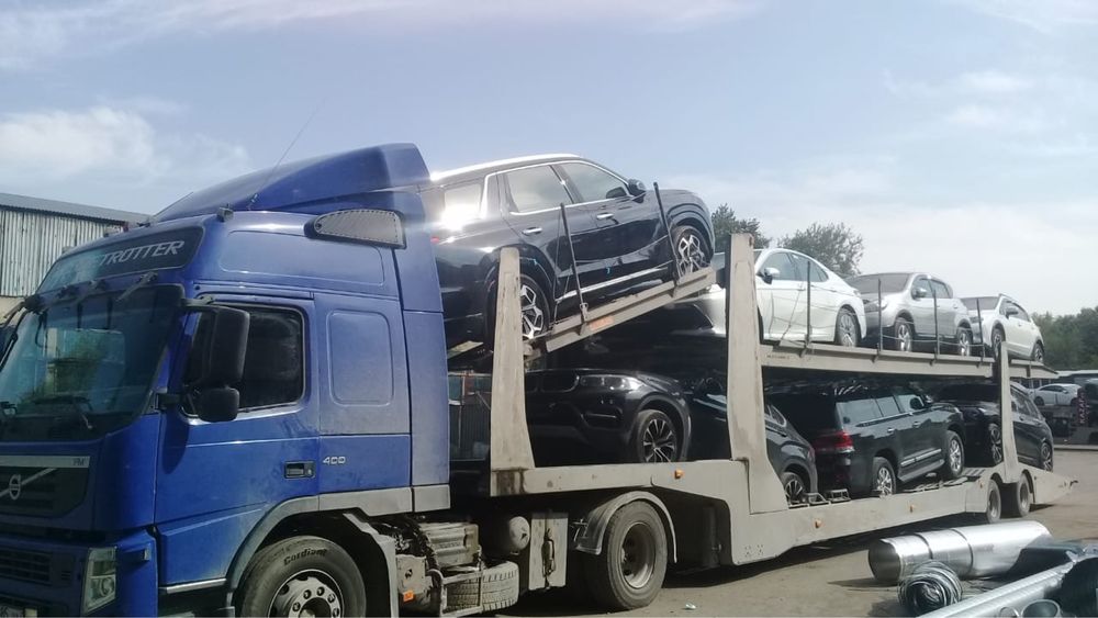 Перевозка автомобиля из Астаны в Алматы