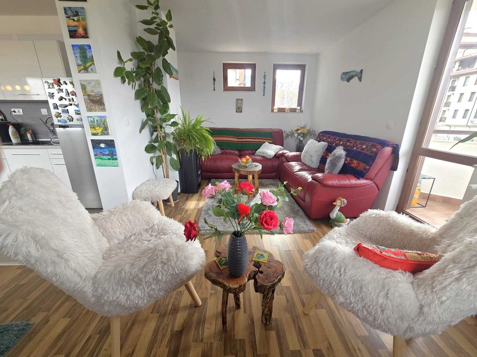 Уютен тристаен апартамент за продажба в Elite Lodge, Банско